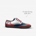 "Le' Motif" Custom Designed Shoes Red/Blue